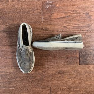Sperry Plaid Slips-Ons